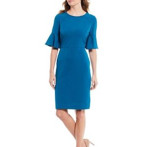 COPY- Joane Solid Crepe Dress